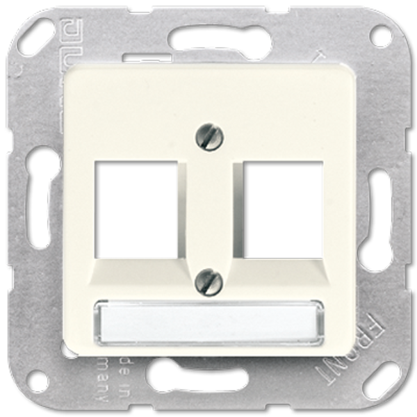 Centre plate for modular jack sockets 169-2NFWE image 1