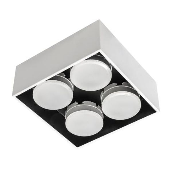 Luminaire without light source - 4x GX53 IP20 - Steel - White image 1
