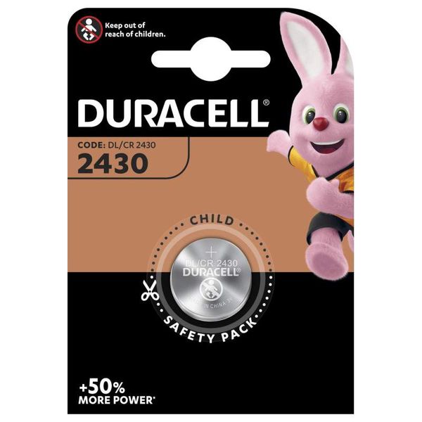 DURACELL Lithium CR2430 BL1 image 1