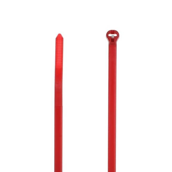 TY25M-2 CABLE TIE 50LB 7IN RED NYLON image 4