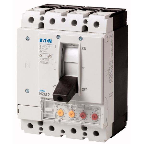 Circuit-breaker, 4p, 100A, box terminals, selectivity protection image 1