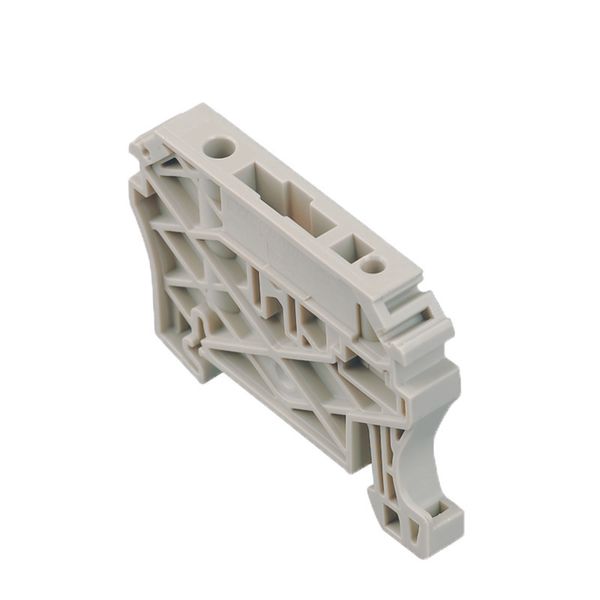 End bracket, Wemid, grey, Rail: TS 35, Snap-on image 1