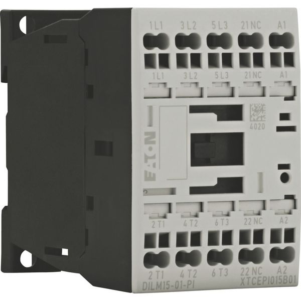Contactor, 3 pole, 380 V 400 V 7.5 kW, 1 NC, 230 V 50 Hz, 240 V 60 Hz, AC operation, Push in terminals image 15