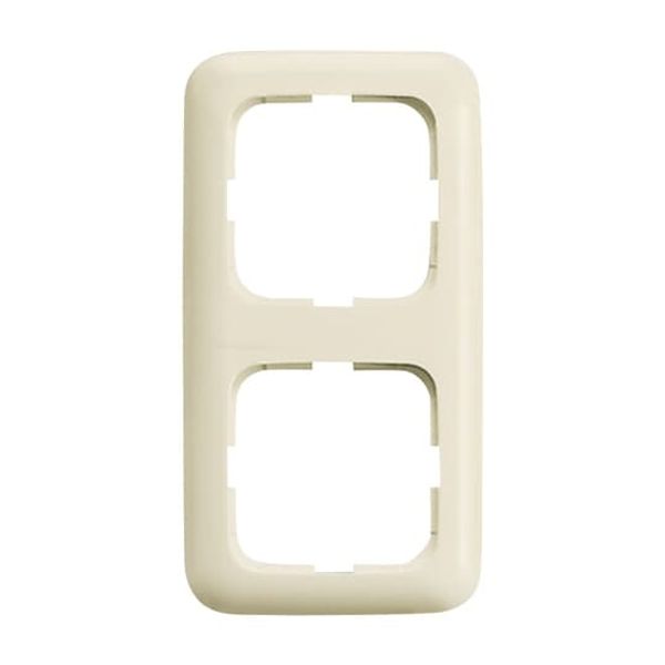 2512-212-507 Cover Frame 2gang(s) white - Busch-Duro 2000 image 1