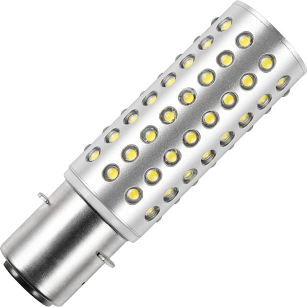 LED P28s T32x110 240V 550Lm 5W 865 AC Anodized Alu IP66 image 1