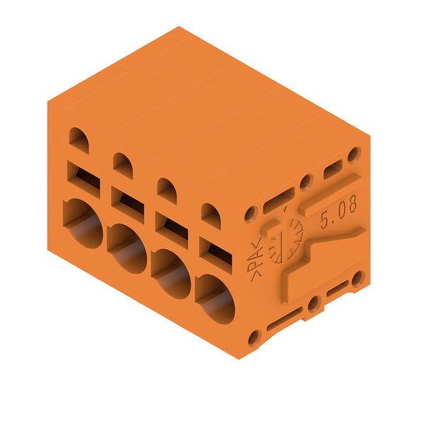 PCB terminal, 5.08 mm, Number of poles: 4, Conductor outlet direction: image 2