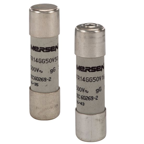 Cylindrical fuse-link gG 14x51 IEC 500VAC 40A With Striker image 2