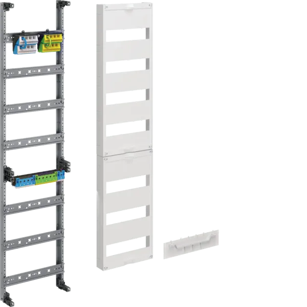 Distribution panel, univers Z, height 1050mm, 7-row, 1-field, PE/N vertical image 1