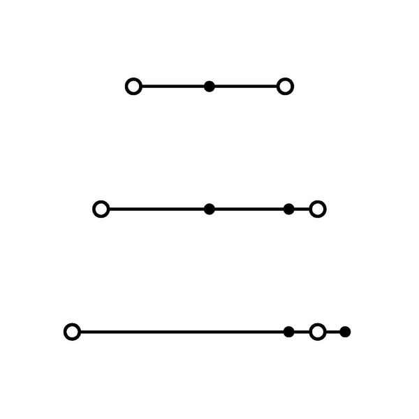 Triple-deck terminal block Through/through/through terminal block with image 3