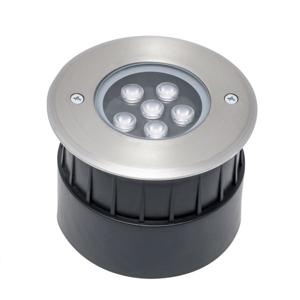 Recessed uplighting IP65-IP67 Incasso LED 6,2W 3000K 500lm ON-OFF Stainless steel image 1