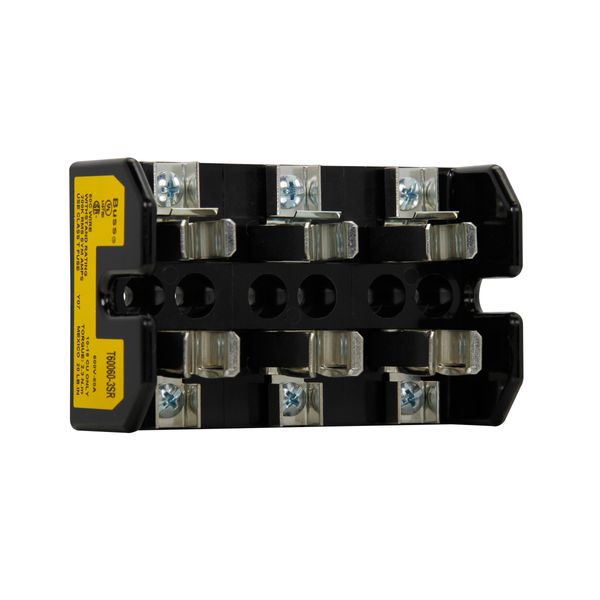 Eaton Bussmann series Class T modular fuse block, 600 Vac, 600 Vdc, 31-60A, Screw image 10