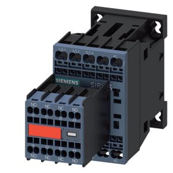 power contactor, AC-3e/AC-3, 12 A, ... image 1