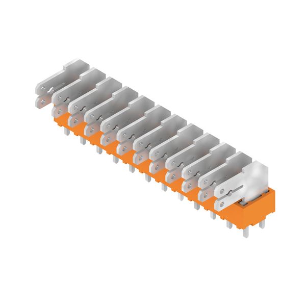 PCB terminal, 5.00 mm, Number of poles: 12, Conductor outlet direction image 4