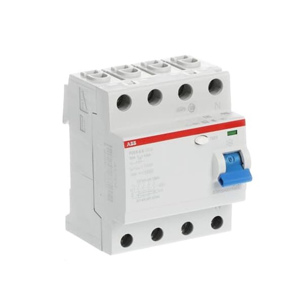 F204 A S-63/0.5 Residual Current Circuit Breaker 4P A type 500 mA image 2