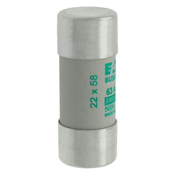 Fuse-link, LV, 63 A, AC 690 V, 22 x 58 mm, aM, IEC image 11