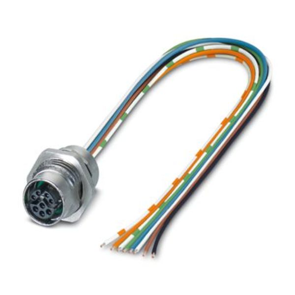SACC-DSI-FSY-8CON-M16/0,5 SCOX - Device connector rear mounting image 1
