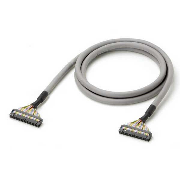 I/O connection cable, MIL40 to MIL40, 0.5 m XW2Z0111M image 1