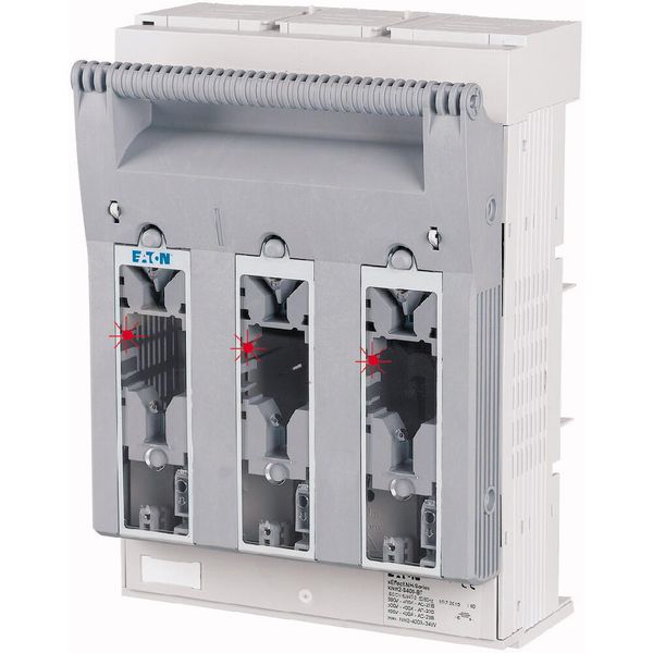 NH fuse-switch 3p box terminal 95 - 300 mm², busbar 60 mm, light fuse monitoring, NH2 image 23