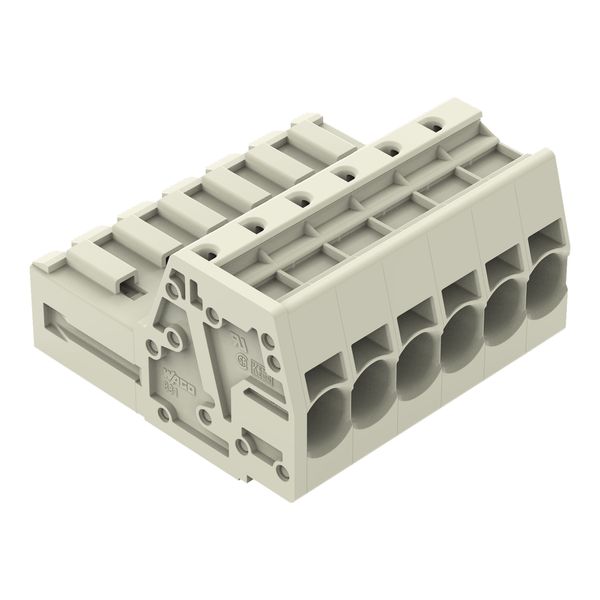 831-3206 1-conductor male connector; Push-in CAGE CLAMP®; 10 mm² image 2