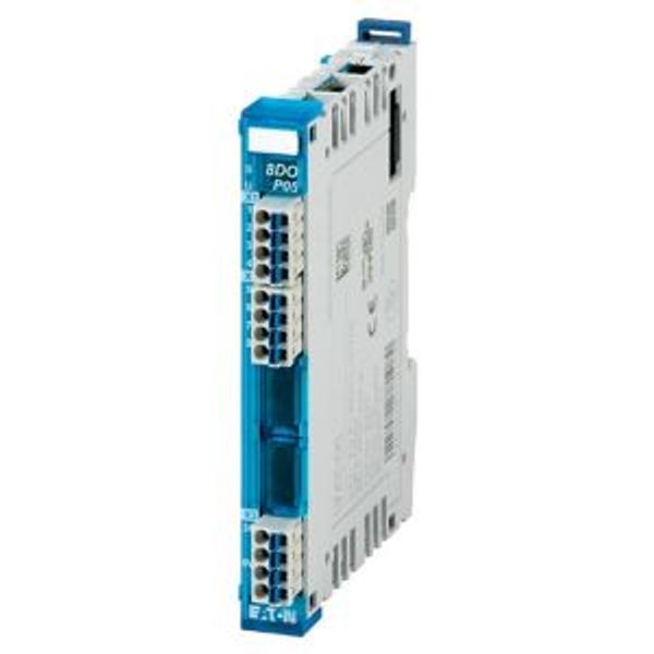 Digital output module, 8 digital outputs short-circuit proof 24 V DC/0.5 A each, pulse-switching image 6