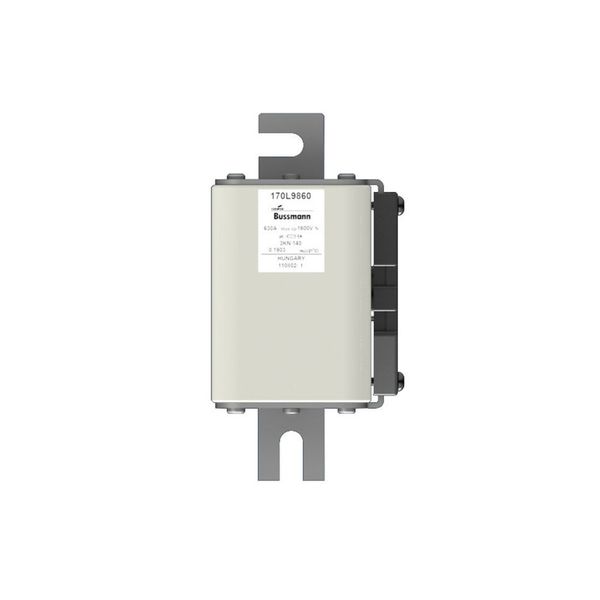 Fuse-link, high speed, 630 A, AC 1600 V, Size 3, 74 x 92 x 171 mm, aR, IEC, single indicator image 11