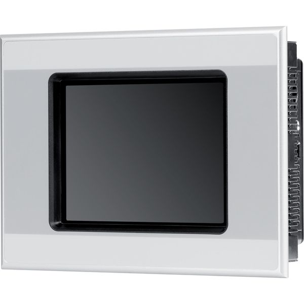 Single touch display, 5,7-inch display, 24 VDC, IR, 640 x 480 pixels, 2x Ethernet, 1x RS232, 1x RS485, 1x CAN, PLC function can be fitted by user image 16