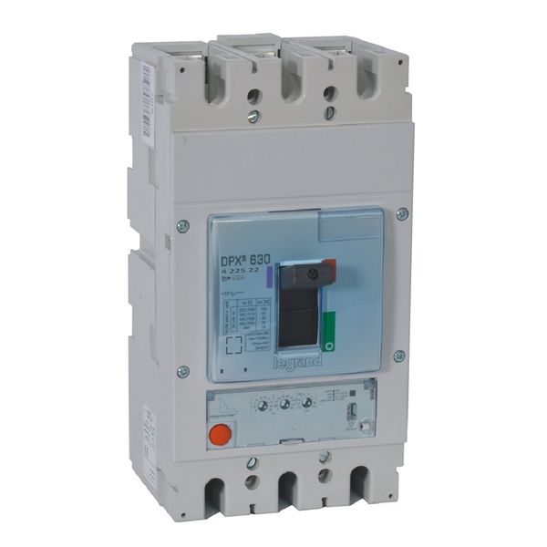 MCCB DPX³ 630 - S1 electronic release - 3P - Icu 70 kA (400 V~) - In 630 A image 1