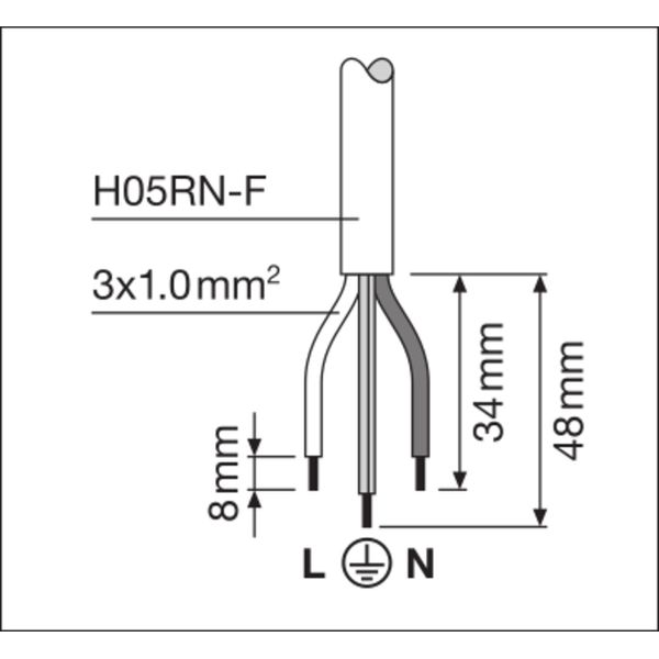 FLOODLIGHT SENSOR 10 W 4000 K SYM 100 S WT image 6