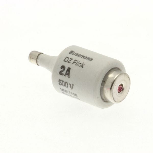 Fuse-link, LV, 2 A, AC 500 V, D2, gR, IEC, fast acting image 4