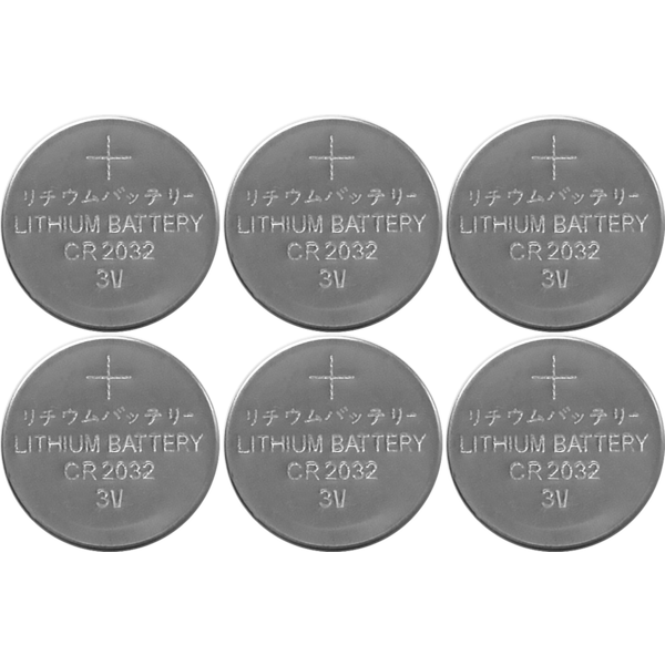 Battery 6 Pack CR2032 image 1
