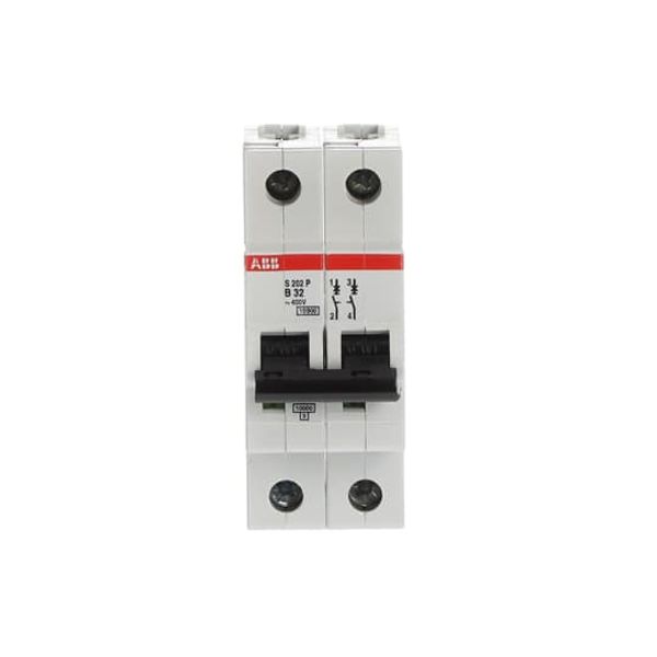 S202P-B32 Miniature Circuit Breaker - 2P - B - 32 A image 6