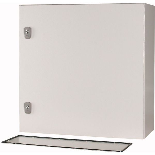 Wall enclosure with mounting plate, HxWxD=600x600x250mm image 7