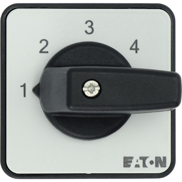 Step switches, T0, 20 A, centre mounting, 6 contact unit(s), Contacts: 12, 45 °, maintained, Without 0 (Off) position, 1-4, Design number 8271 image 17