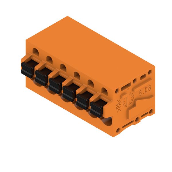 PCB terminal, 5.08 mm, Number of poles: 6, Conductor outlet direction: image 1