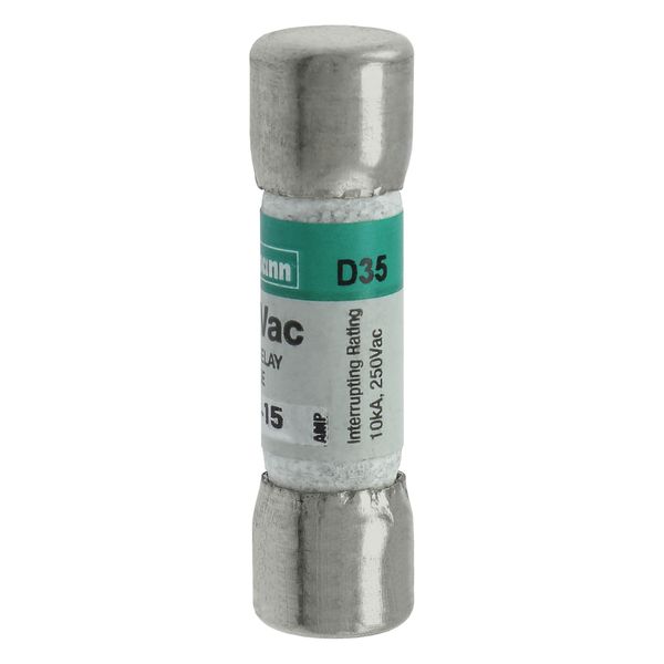 Fuse-link, low voltage, 15 A, AC 250 V, 10 x 38 mm, supplemental, UL, CSA, time-delay image 14