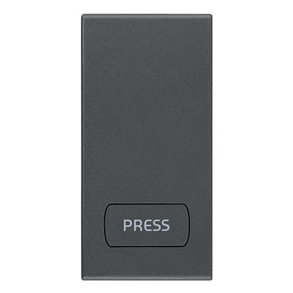 Button 1M PRESS grey image 1