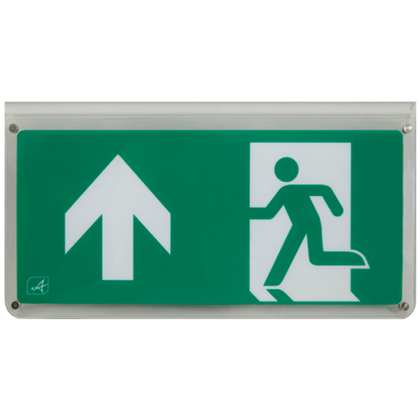 Harrier IP65 Blade Exit Sign Double Sided Legend Arrow Up image 4