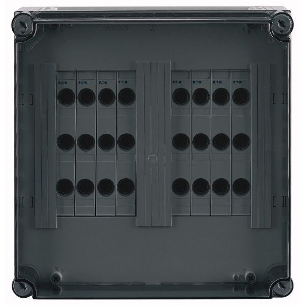 D02 panel enclosure 8x D02, MB 400A, 3-pole image 1