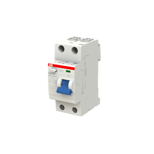 F202 AC-40/0.03 Residual Current Circuit Breaker 2P AC type 30 mA image 5