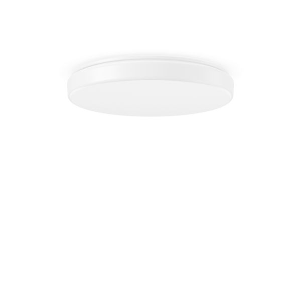 Flat Polymero Kreis Slim, 24 W, 2750 lm, 840, white, Phase-cut Ceiling image 2