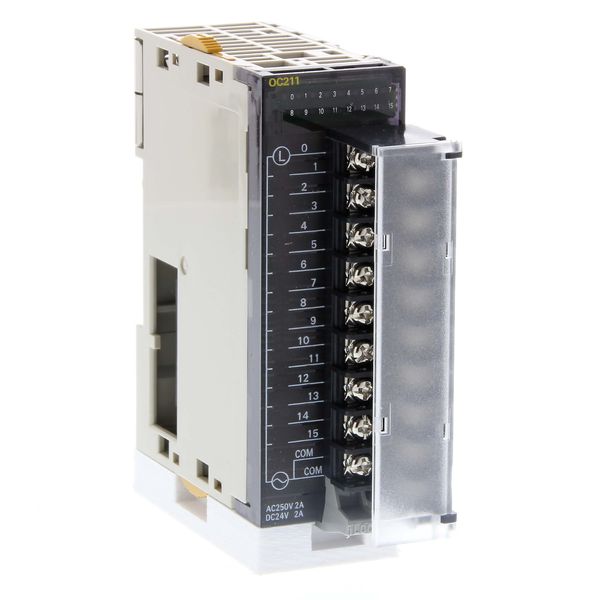 Digital output unit, 16 x relay outputs, 250 VAC/24 VDC, 2 A max, scre image 2