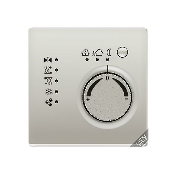 Thermostat KNX Room temp. controller, alum. image 4