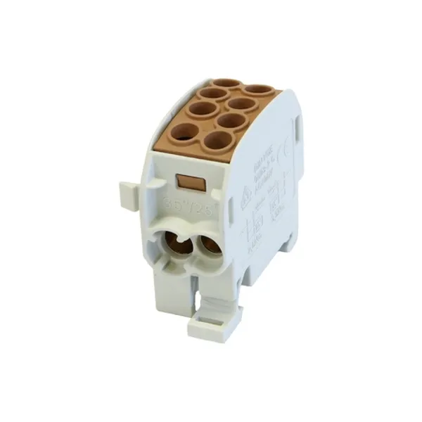 SCB 35-Cu Branch distribution block Cu 80210 SIMBLOCK brown image 2