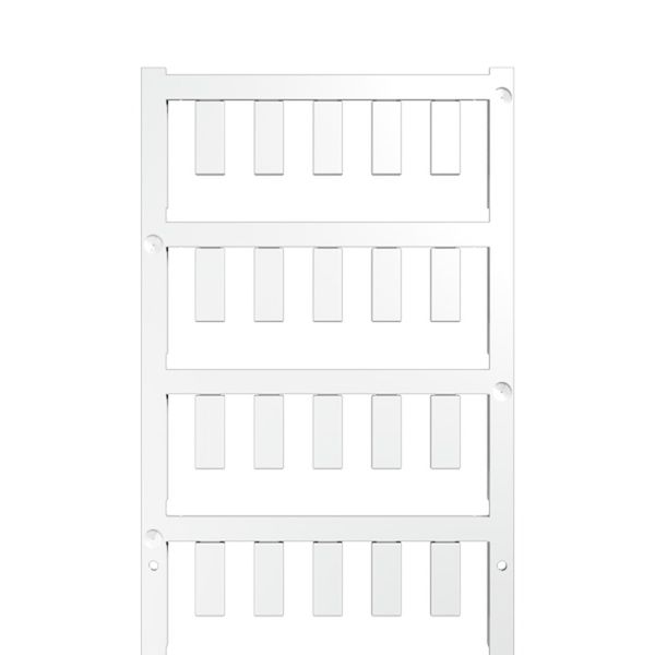 Device marking, pluggable, 15 mm, PA 66, white image 2