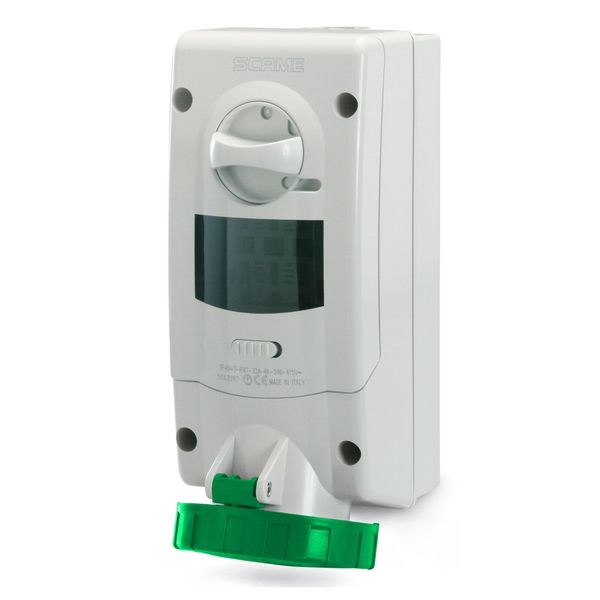 INTERLOCKED SOCKET 2P+E IP67 32A 2h >50V image 3