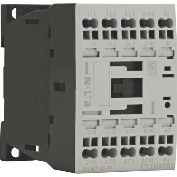 Contactor, 3 pole, 380 V 400 V 3 kW, 1 NC, 42 V 50 Hz, 48 V 60 Hz, AC operation, Push in terminals image 16