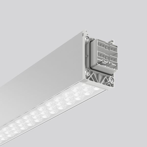 LINEDO, 21 W, 3350 lm, 840, aluminium, on/off Continuous line luminair image 2