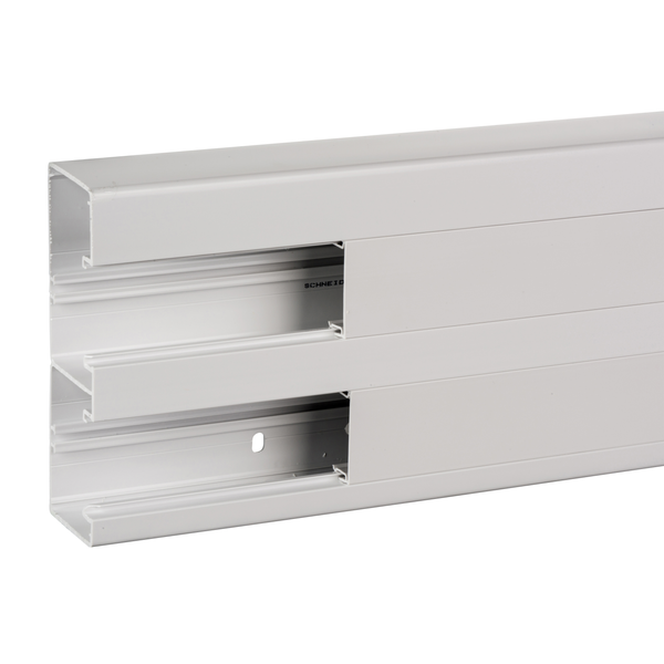 OptiLine 45 - installation trunking - 165x55 mm - PVC - polar white - 2000 mm image 4