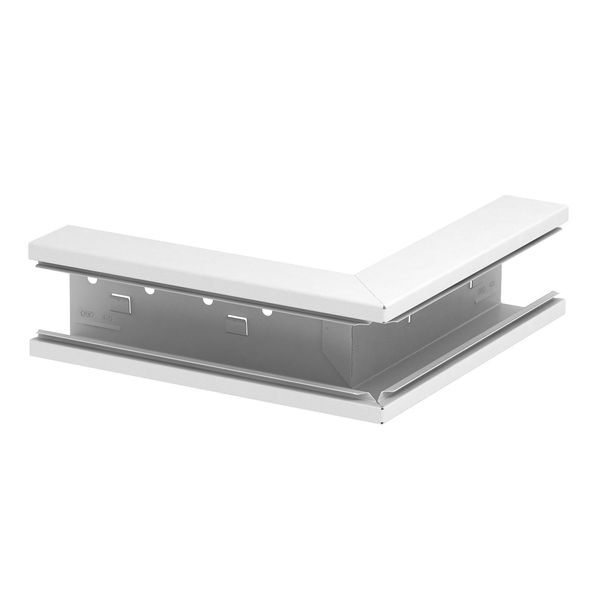 GS-SA70110RW  Outer corner, for Rapid 80 channel, 70x110mm+C7106:C7178, pure white Steel image 1