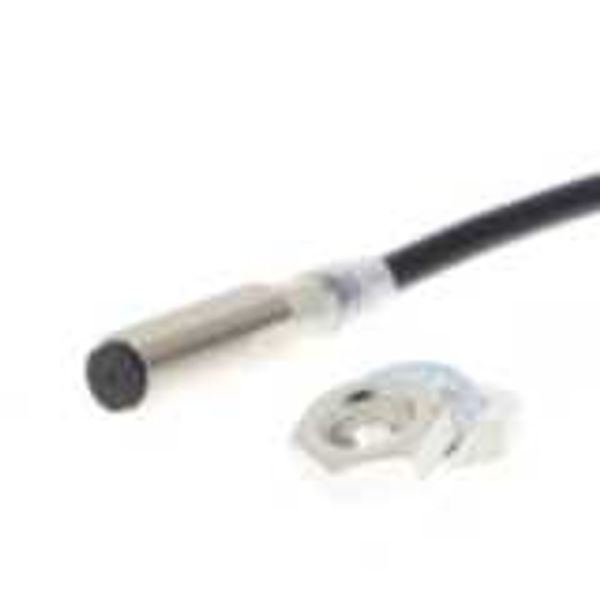 Proximity sensor, inductive, brass-nickel, M8, shielded, 3 mm, NC, 5 m image 4